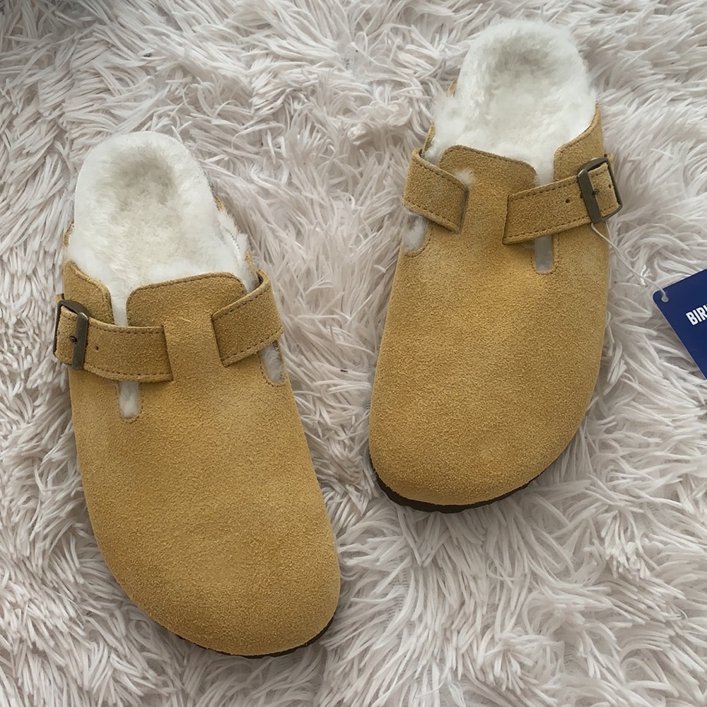 birkenstock Boston Orche suede clog - Picture 5 of 8